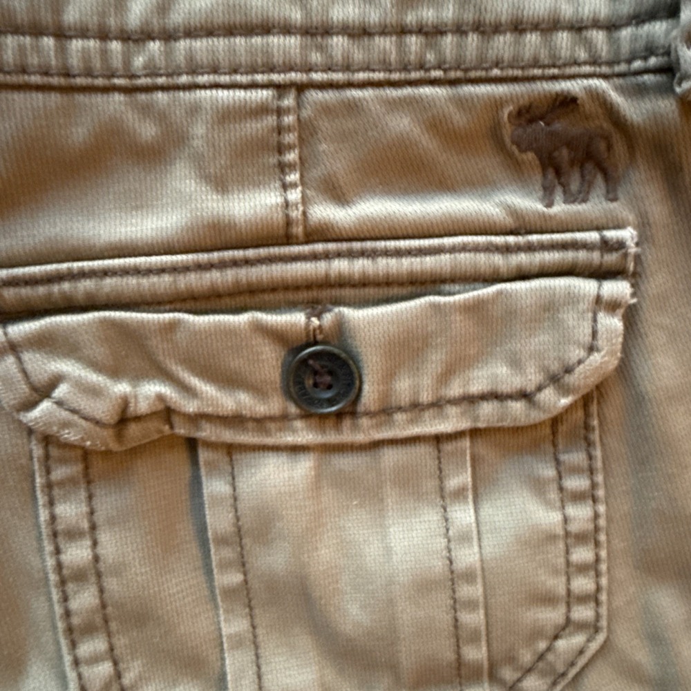 Lot of 3 Vintage Abercrombie & American Eagle Shorts Sz 2 Bella Swan Y2K 00's - Picture 9 of 16